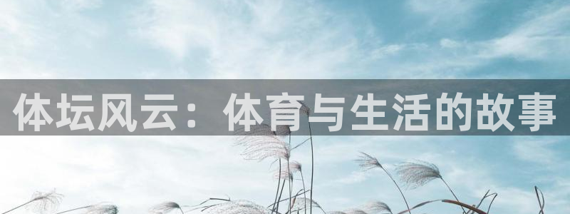 球王会体育：体坛风云：体育与生活的故事