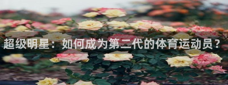 球王会体育：超级明星：如何成为第二代的体育运动员？